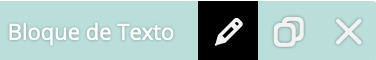 Bloque de texto