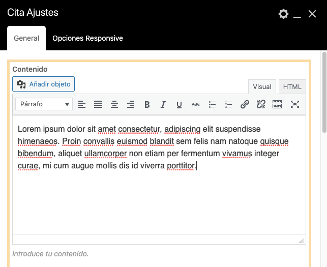 Cita ajustes