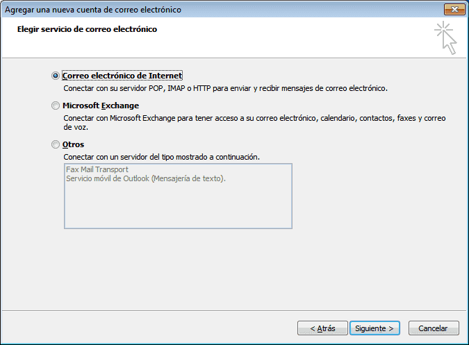 Correo electrónico de internet