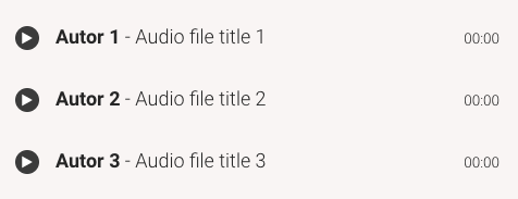 Ejemplo visual del reproductor