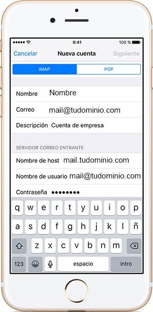 Nueva cuenta siguiente