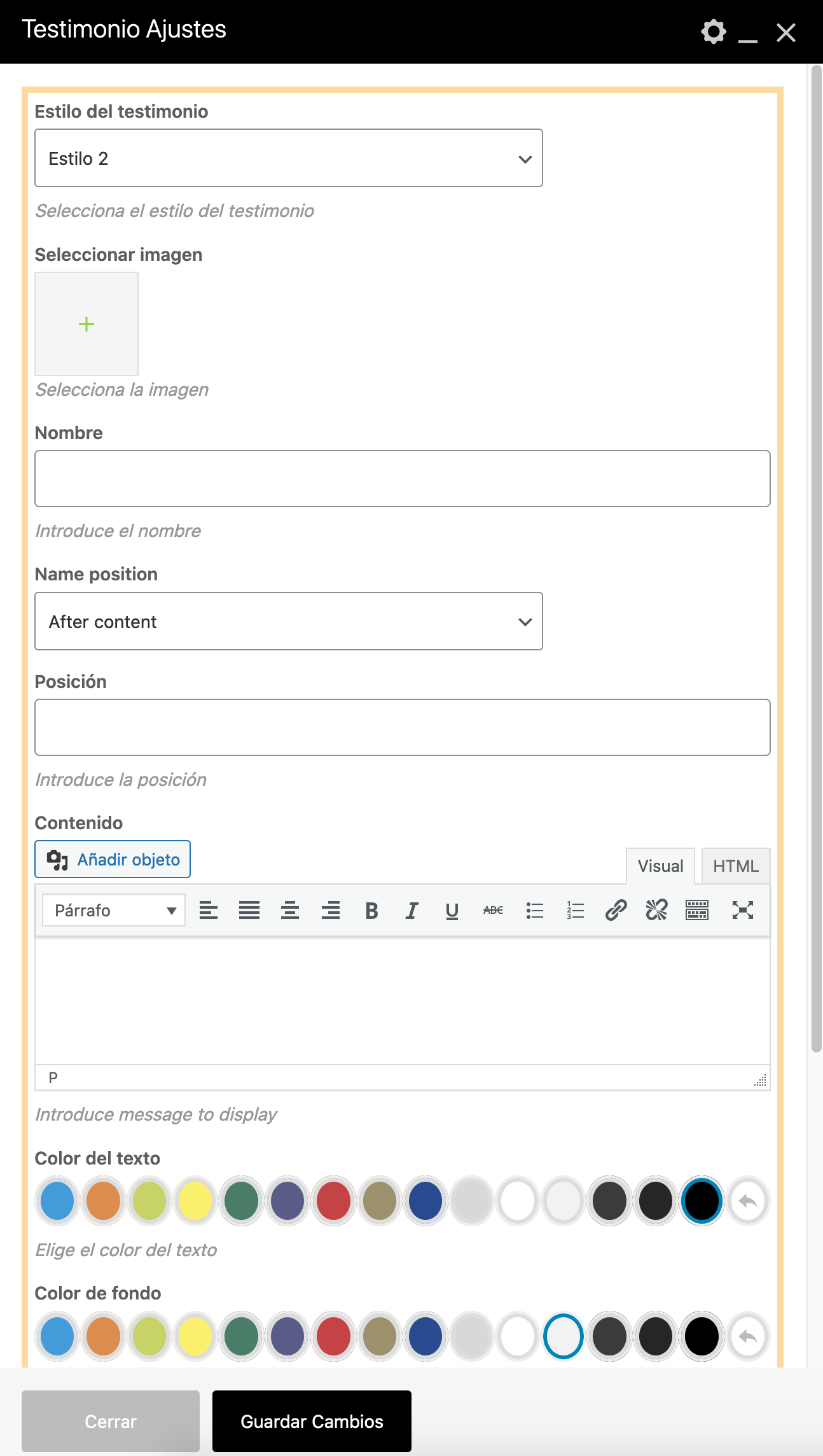 Tetismonio ajustes estilo 2